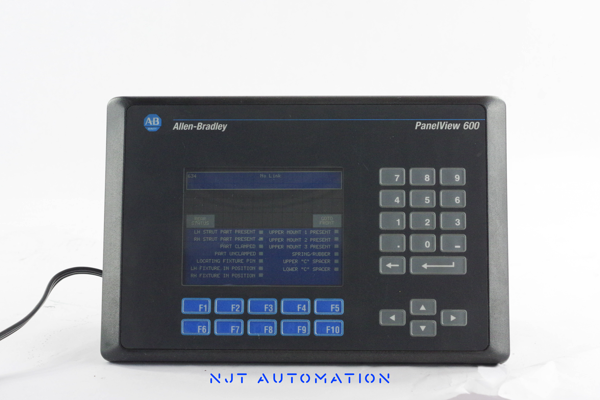 Allen Bradley 2711-B6C20L1 PanelView HMI – front view